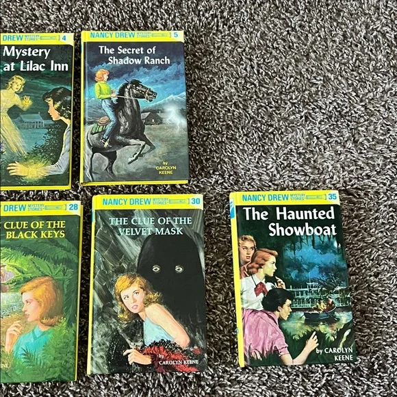 Nancy Drew mystery stories books (9) - Picture 3 of 3